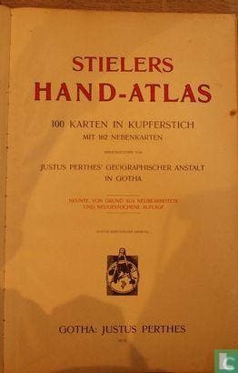 Stieler, Adolf - Stielers Hand-Atlas 1912 - 1912, Boeken, Reisverhalen, Europa, Gelezen, Verzenden
