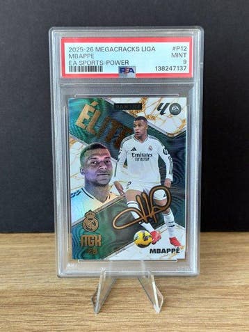 Panini Megacracks Kylian Mbappé - Elite Power - PSA Graded, Nieuw