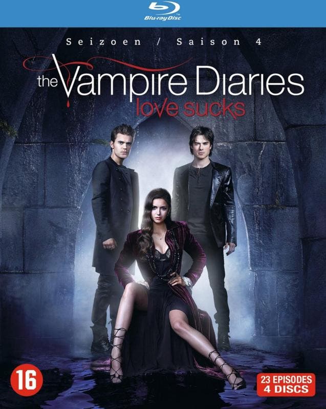 Vampire Diaries seizoen 4 (blu-ray tweedehands film), Cd's en Dvd's, Blu-ray, Ophalen of Verzenden
