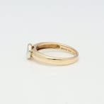 Bague - 14 carats Or jaune, Or blanc Diamant (Naturelle)