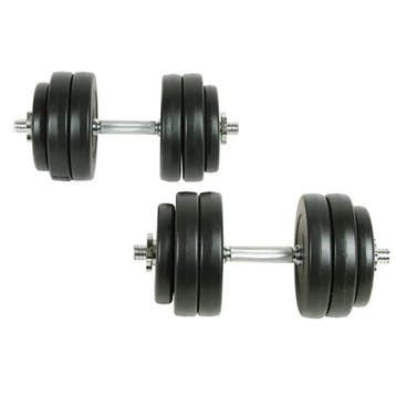 vidaXL 18-delige Halterset 30 kg, Verzenden