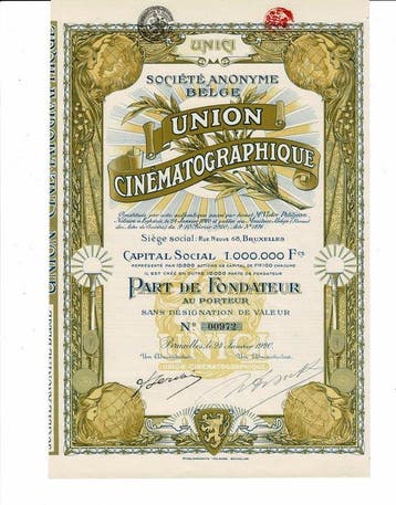 France, Belgique. 1920 - 12 x Film en Cinéma -