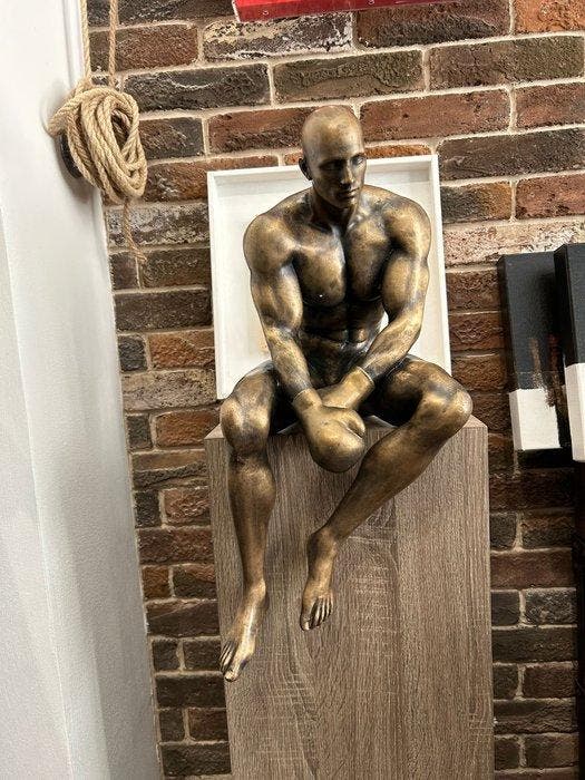 Andrea Giorgi - Life is a battle (bronze casting), Antiek en Kunst, Kunst | Designobjecten