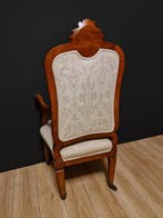 Fauteuil - Hout, Textiel