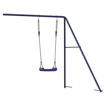Aire de jeux avec toboggan bleu - Seconde chance -34%, Verzenden