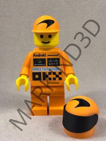 Lego Minifiguur - Racers - McLaren F1 figure, Kinderen en Baby's, Speelgoed | Duplo en Lego, Nieuw