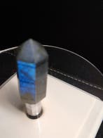 Labradorite tower - natural labradorite - 3.8 cm - hexagon t, Verzenden, Nieuw