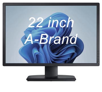 22 A-brand Monitor + 2 jaar garantie!-4 Kronen, Ophalen of Verzenden, Nieuw