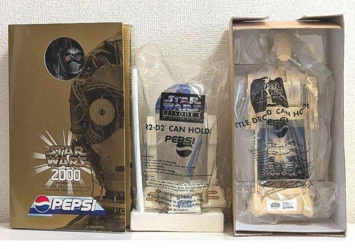 Star Wars - R2-D2, C-3PO, Pepsi - Pepsi, Collections, Cinéma & Télévision