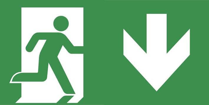 Van Lien TS Pictogramme DÉclairage De Secours -, Bricolage & Construction, Éclairage de chantier, Envoi