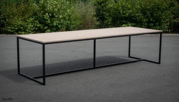 Lange eettafel 12 personen - Design tafels op maat, Huis en Inrichting, Nieuw