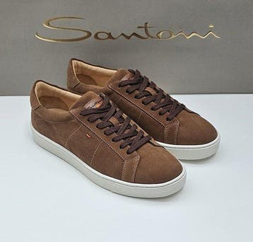 Santoni - Sneakers - Maat: EU 42, EU 42.5 - Nieuw met tags