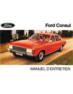 1972 FORD CONSUL INSTRUCTIEBOEKJE FRANS