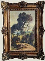 Giovanni Di Munno (1919–1993) - Paisaje con pinos