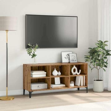 vidaXL Tv-meubelset Bruin 103,5 x 30 x 50 cm Geconstrueerd, Verzenden, Nieuw