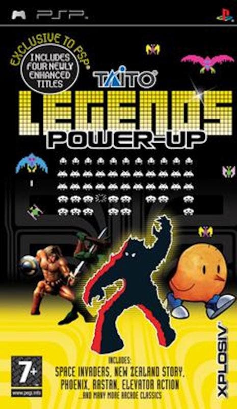 Taito Legends Power Up (PSP Games), Games en Spelcomputers, Games | Sony PlayStation Portable, Zo goed als nieuw, Ophalen of Verzenden