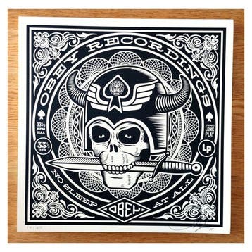 Shepard Fairey (OBEY) (1970) - No Sleep At All (Artist