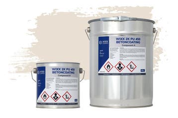 Wixx 2K PU 450 Betoncoating RAL 9001 | Crèmewit 10L, Verzenden