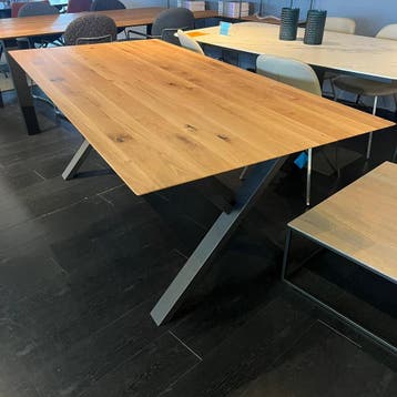 bert plantagie Eettafel Xam - Ongebruikt, Verzenden, Zo goed als nieuw, Overige houtsoorten, 100 tot 150 cm