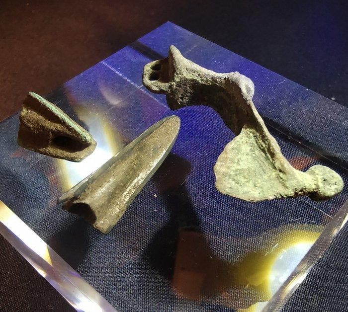 Staal Helm - 57 cm (Zonder minimumprijs), Antiek en Kunst, Antiek | Overige Antiek