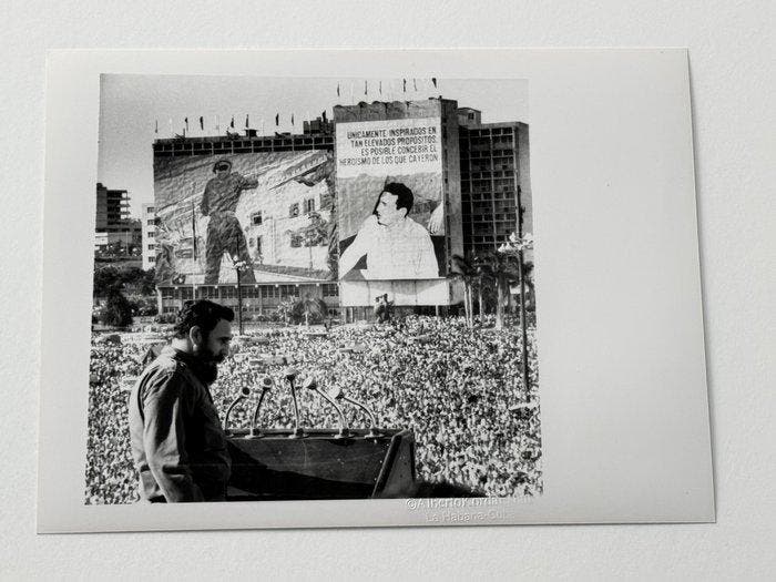 Alberto Korda (1928–2001) - Discurso de Fidel Castro en, Antiek en Kunst, Kunst | Designobjecten