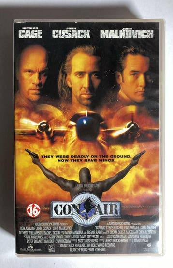 CON AIR (VHS), Gebruikt