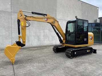 Veiling: Midigraafmachine Caterpillar 305.5E2 Diesel 2017, Ophalen