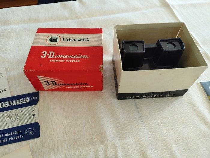 View-Master Lighted Stereo-Viewer View-Master reel, Verzamelen, Foto-apparatuur en Filmapparatuur