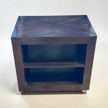 Meuble dappui - Twee niveaus - Hout - Rechthoekig met