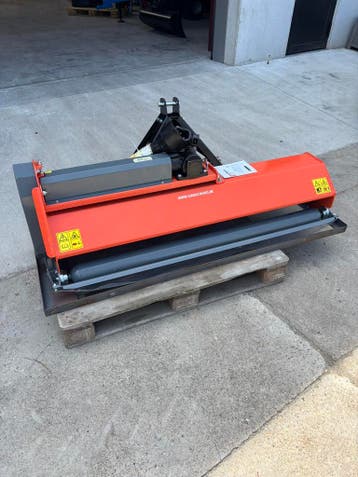 Klepelmaaier minitractor, Ophalen