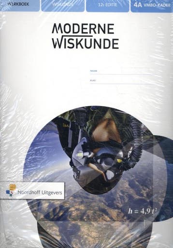 Moderne Wiskunde 12e ed vmbo-k 4 a+b werkboek 9789001885243, Verzenden