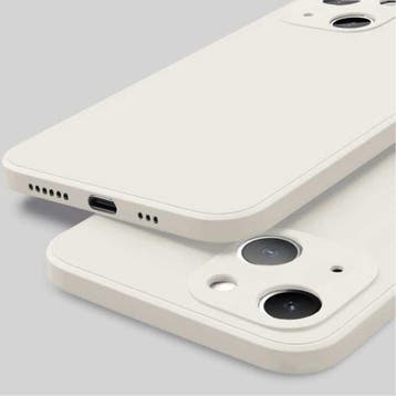 iPhone 13 Mini Square Silicone Hoesje - Zachte Matte Case, Verzenden, Nieuw