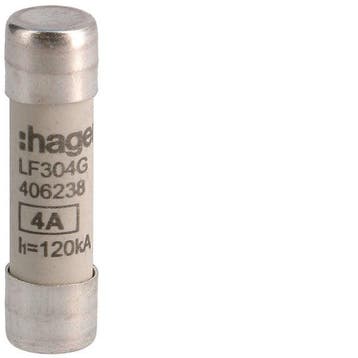 Fusible Cylindrique Industriel 4A 500V 10x38mm gG - LF304G, Verzenden