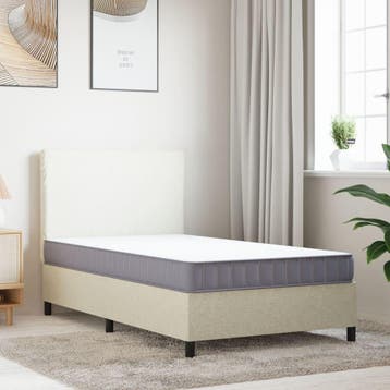 vidaXL Schuimmatras middelzacht 100x200 cm, Verzenden, Nieuw