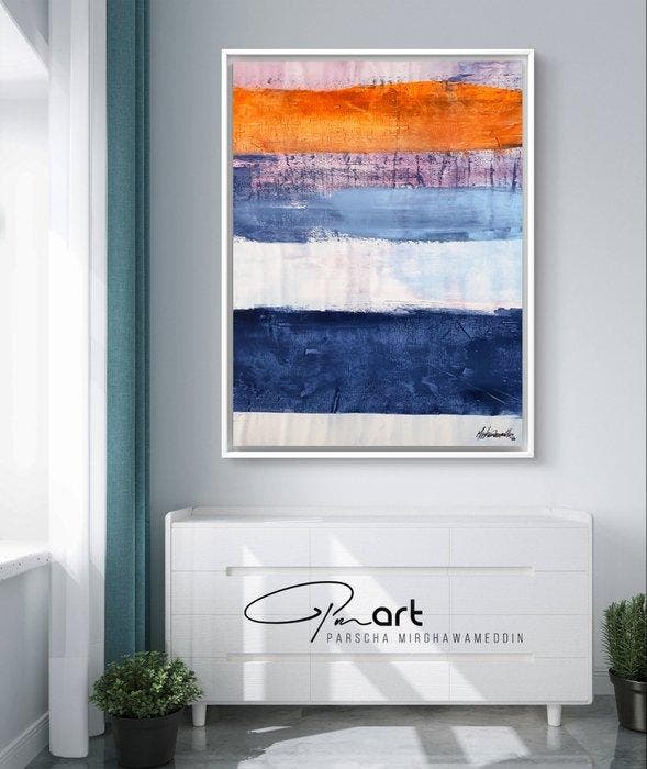 Parscha Mirghawameddin - Panama - XXL, Antiek en Kunst, Kunst | Schilderijen | Modern