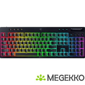Razer BlackWidow V4 Low-Profile Yellow Linear HyperSpeed, Verzenden