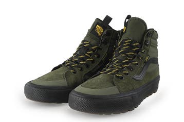 Vans Hoge sneakers in maat 40½ Groen, Kleding | Heren, Schoenen, Overige kleuren, Verzenden, Zo goed als nieuw, Sneakers