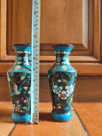 Vases - cloisonne - China - 20e eeuw