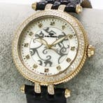 Murex - Swiss Diamond Watch - MUL530-GL-D-7 - Black strap -, Nieuw