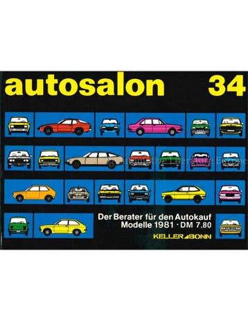 1981 AUTOSALON 34, Nieuw
