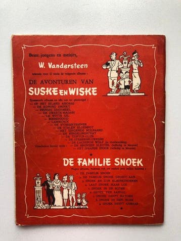 Suske en Wiske RV-7 - De witte uil - 1 Album - Herdruk -, Boeken, Stripverhalen, Nieuw