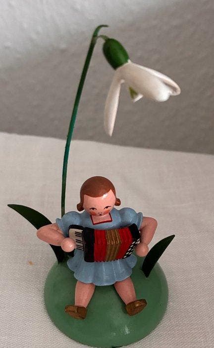 Wendt & Kühn - Wendt & Kühn - Figuur - Blumenkinder mit, Antiquités & Art, Antiquités | Jouets