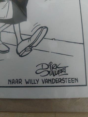 Dirk Stallaert - 1 Original drawing - Suske en Wiske -, Boeken, Nieuw
