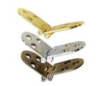 Set van 4 stevige metalen scharnieren (30x78 mm, 180 graden, Verzenden, Nieuw