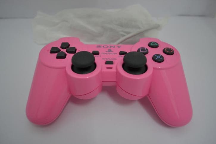 PlayStation 2 Official Controller - NEW (PINK), Consoles de jeu & Jeux vidéo, Consoles de jeu | Sony Consoles | Accessoires