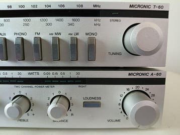 Blaupunkt - A-60 - T-60 Hifi-set - Diverse modellen