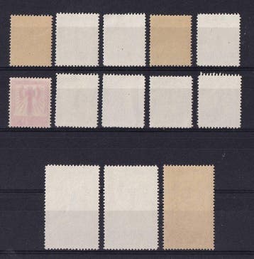 Frankrijk 1943 - Dienstzegels, Francisque-serie (zonder 70c., Postzegels en Munten, Gestempeld