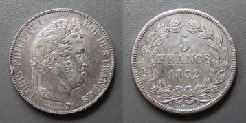 France Frankreich Km 749 5 Francs 1832 A Paris Typ Louis..., Verzenden, België