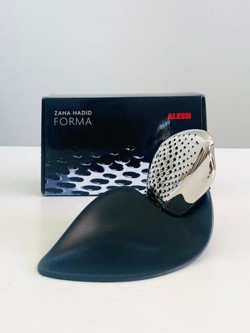 Alessi - Zaha Hadid - Kaasrasp - Formulier - Staal, melamine