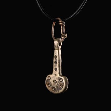Viking periode Zilver Thor-hamer Mjöllnir amuleet hanger
